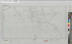 Billmerich (Unna), Umlegung Billmerich, Rahmenkarte I zu 0808 Flur 2;5;7