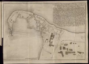 Accourater Plan der Citadelle von Messina,[...]