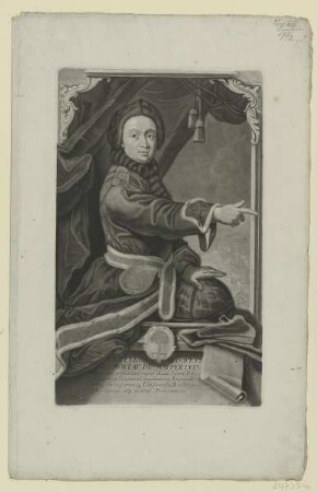 Bildnis des Petrvs Lvdovicvs Moreav de Mavpertvis