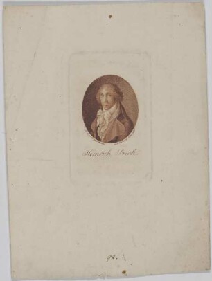 Bildnis des Heinrich Beck