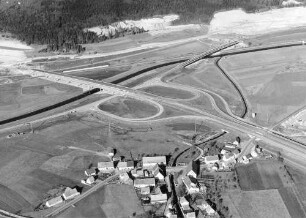 Autobahnstrecke Geisingen und Donaubrücke