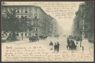 Ansichtskarte "Hagelsberger Straße"