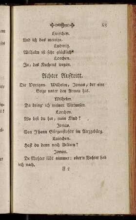 Achter Auftritt - Vierzehnter Auftritt