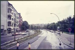 Einfahrt am Olivaer Platz in die Lietzenburger Straße