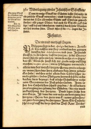 Jesuiter. Die ein und viertzigst Lugen. - Jesuiter. Die fünfftzigst Lugen.