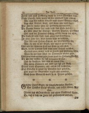Geliebte Vater-Stadt,[...]