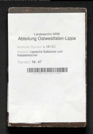 Meßbuch der Bauerschaft Haustenbeck von 1833