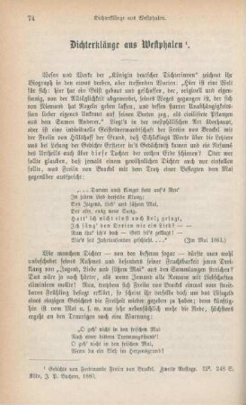 74-82 Dichterklänge aus Westphalen