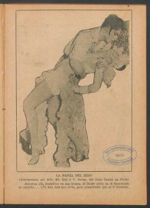 La danza del beso [Fotografía]