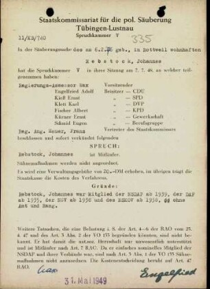 Rebstock, Johannes