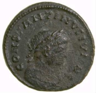Münze, Follis, 322 - 323