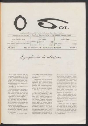 Symphonia de abertura