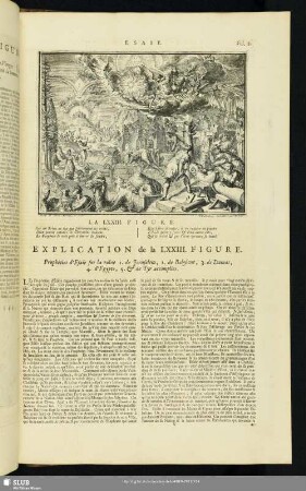 Esaie. La LXXIII. Figure