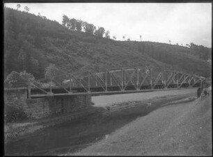 Rechtenstein, Zwiefaltendorf, Bergenweiler: Brücke über Fluss (nicht Bergenweiler!)