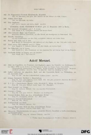 Adolf Menzel (Nr. 455-558)