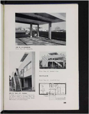 Abb. 93. Le Corbusier. Abb. 94. Type "14". Aufgang