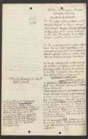 Vereinssatzung 1841