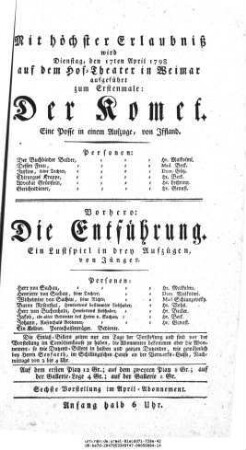 Der Komet
