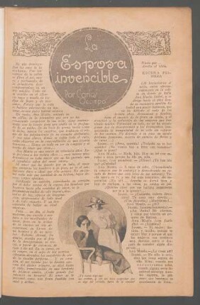 La esposa invencible : Ilustró V. Puig