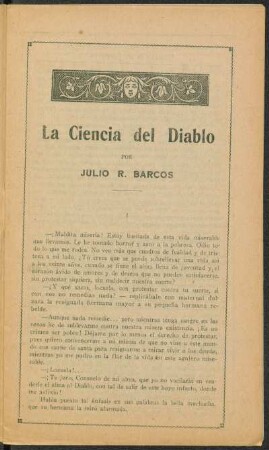 La ciencia del diablo