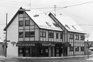 Volksbank Karlsruhe. Einweihung der neuen Zweigstelle Schwetzinger Straße 4 in Hagsfeld