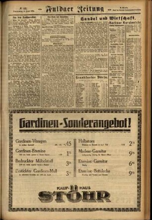 Zweite Ausgabe vom Donnerstag, den 05. Juni 1924.