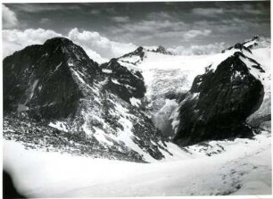 Alpen, Trentino, Adamello-Presanella-Alpen, Presanella von der Cima Presena aus