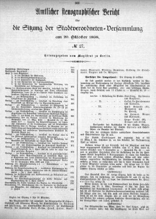 No 27, 20. Oktober 1898