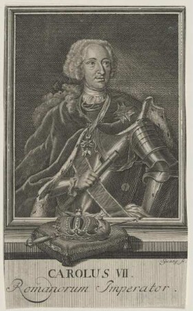 Bildnis von Carolus VII., Kaiser des Römisch-Deutschen Reiches
