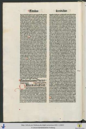 Titulus II.