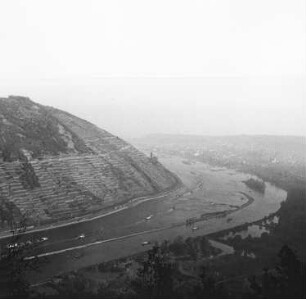 Rheintal bei Bingen mit Binger Loch