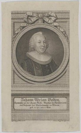 Bildnis des Johann Adrian Bolten