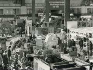 Werkzeugmaschinen-Ausstellung auf der Leipziger Frühjahrsmesse