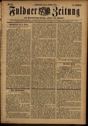 Ausgabe vom Donnerstag, den 05. August 1897.