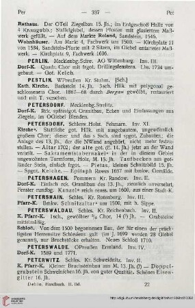 ⟦Petersdorf⟧