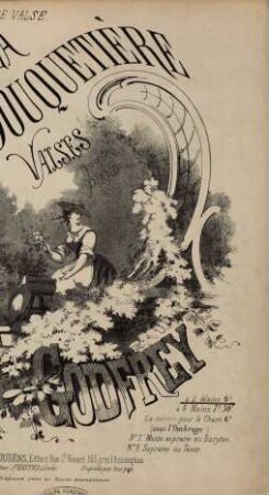 La bouquetière : valses pour piano