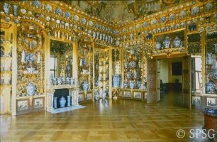 Berlin, Schloss Charlottenburg, Altes Schloss, Westflügel, Porzellankabinett, R. 95.