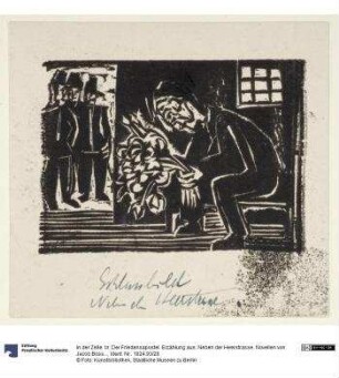 In der Zelle. In: Der Friedensapostel. Erzählung aus: Neben der Heerstrasse. Novellen von Jacob Bosshart