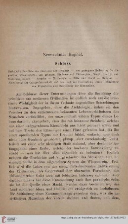 Neunzehntes Kapitel: Schluss