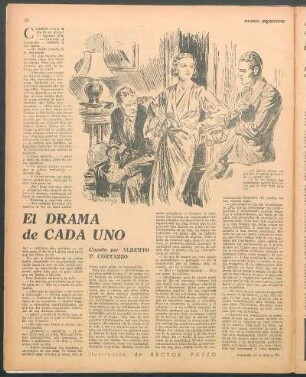 El drama de cada uno : Cuento por Alberto P. Cortazzo