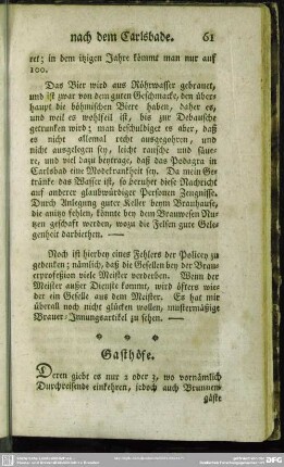 Gasthöfe