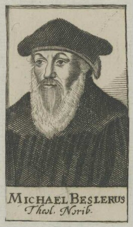 Bildnis des Michael Beslerus