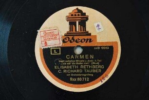 Carmen : Duett zwischen Micaela und José: 1. Teil "Ich seh' die Mutter dort" / (Bizet)