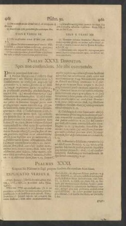 Psalmi XXXI - Psalmi XL