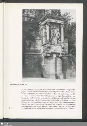 Moritzdenkmal. Um 1553