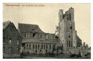 Kriegs-Erinnerungs-Karte: Passchendaele (Kirche)