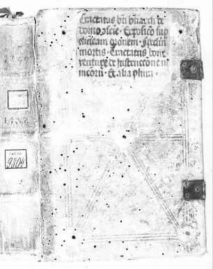 Bernhardus de conscientia hominis [u.a.] - BSB Clm 9804