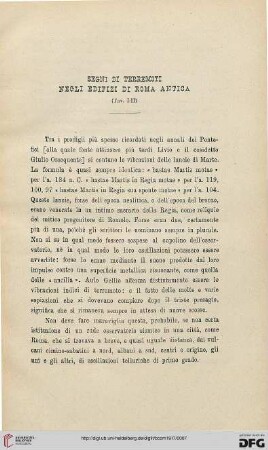 45.1917: Segni di terremoti negli edifizi di Roma antica
