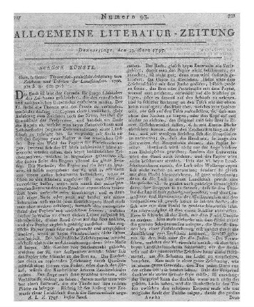 Theoretisch-practische Anleitung zum Zeichnen und Tuschen der Landschaften. Hof: Grau 1796