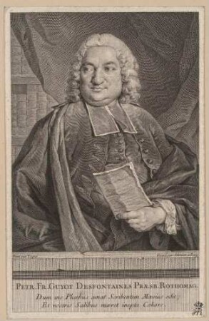 Bildnis Desfontaines, Pierre François Guyot